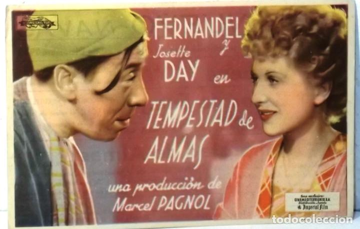 Cine: TEMPESTAD DE ALMAS - PUBLICIDAD DEL CINE - Foto 1
