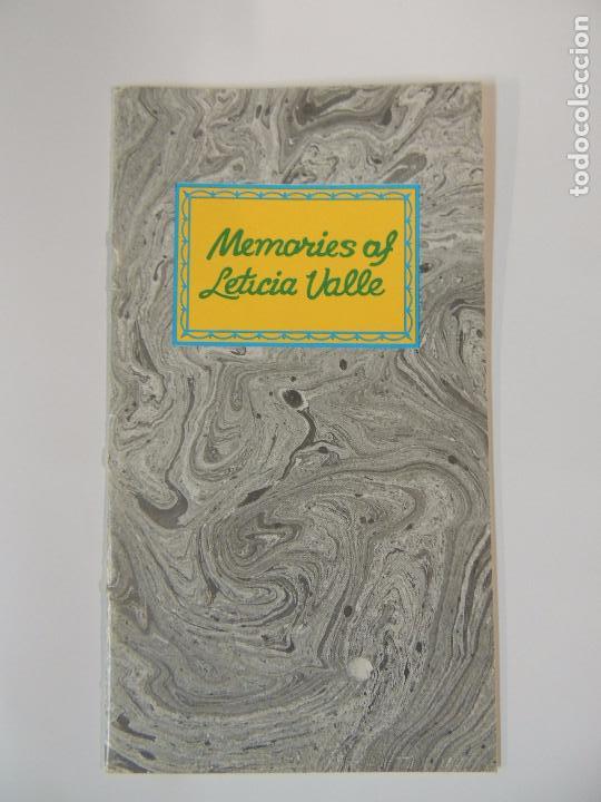  Flyers Publicitaires de films Anciens: memorias de leticia valle - folleto de mano librito original - emma suarez helga line rosa chacel