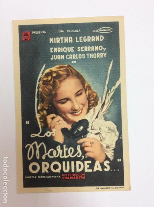 Cine: Los martes orquideas