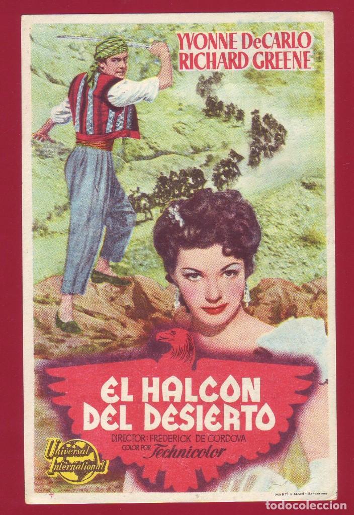 Cine: PROGRAMA DE MANO - EL HALCON DEL DESIERTO - Foto 1