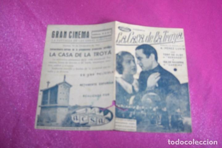 Cine: LA CASA DE LA TROYA PROGRAMA CINE DOBLE C16 41 - Foto 1