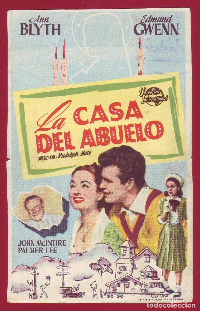 Cine: PROGRAMA DE MANO - LA CASA DEL ABUELO - Foto 1