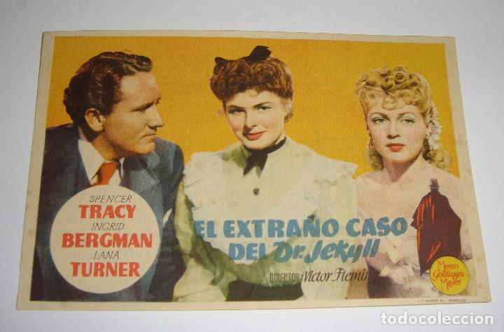 Cine: PROGRAMA DE CINE EL EXTRA&Ntilde;O CASO DEL DR. JEKYLL. CINE SAN PEDRO. - Foto 1