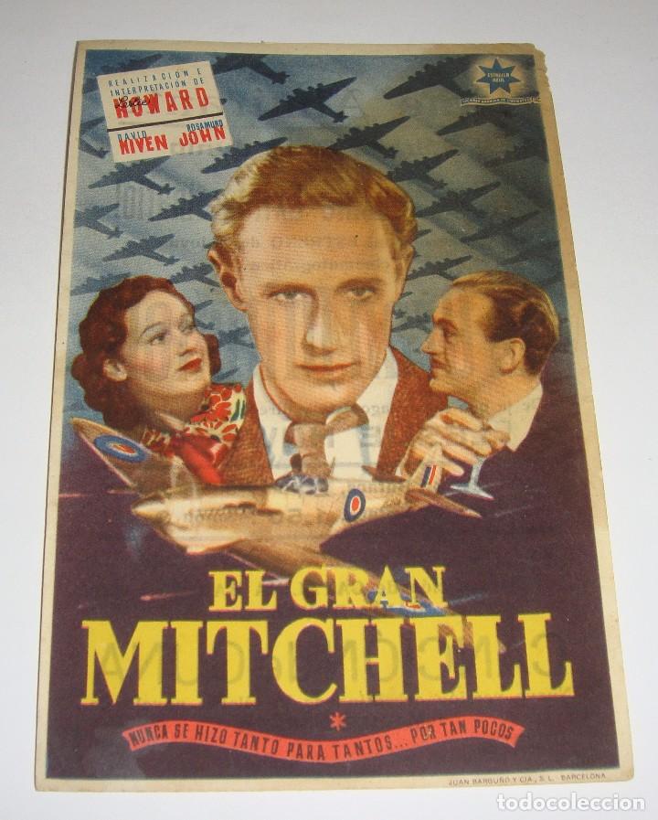 Cine: PROGRAMA DE CINE. EL GRAN MITCHELL. CINE ALMIRANTE. SAN FERNANDO. - Foto 1