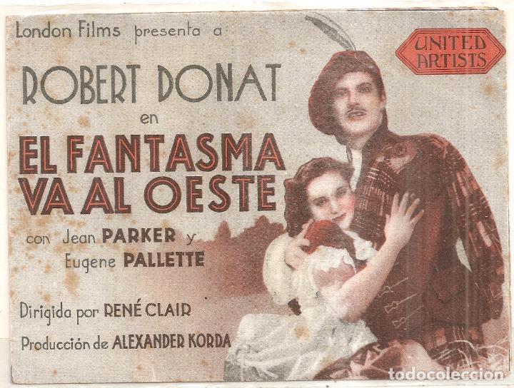 Cine: El fantasma va al Oeste. Doble - Foto 1
