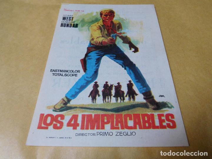 Cine: Programa de cine: Los 4 implacables - Foto 1