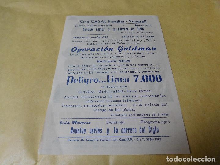 Cine: Programa de cine: Peligro...Linea 7.000 - Foto 2