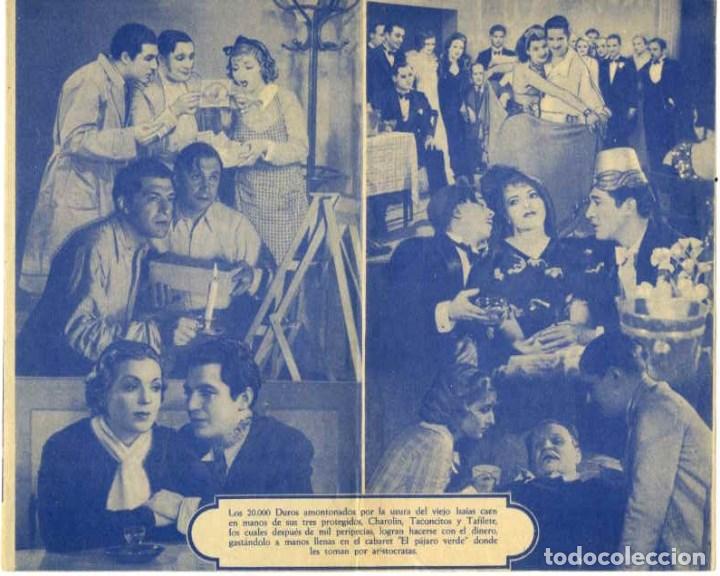 Cine: 20.000 DUROS. PROGRAMA DOBLE. REVERSO SIN IMPRIMIR CINE. - Foto 2