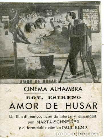 Cine: AMOR DE H&Uacute;SAR. PROGRAMA DOBLE. REVERSO CINE ALHAMBRA - Foto 2