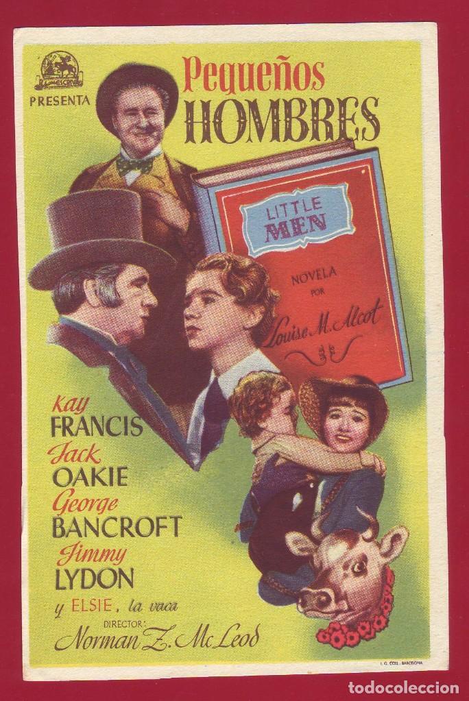 Cine: PROGRAMA DE MANO - PEQUE&Ntilde;OS HOMBRES - Foto 1