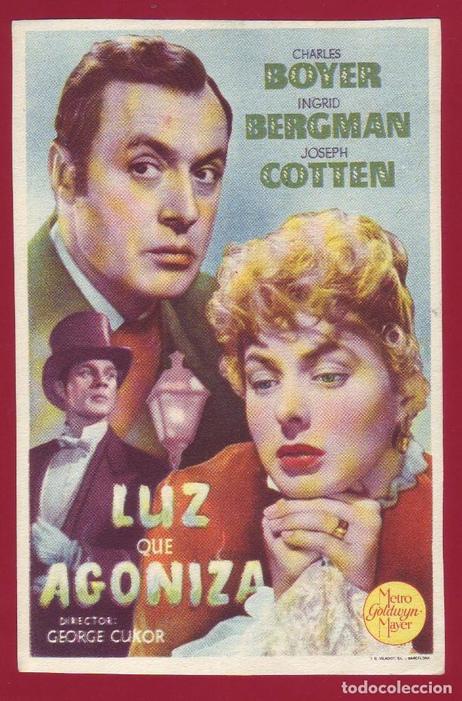 Cine: PROGRAMA DE MANO - LUZ QUE AGONIZA - Foto 1