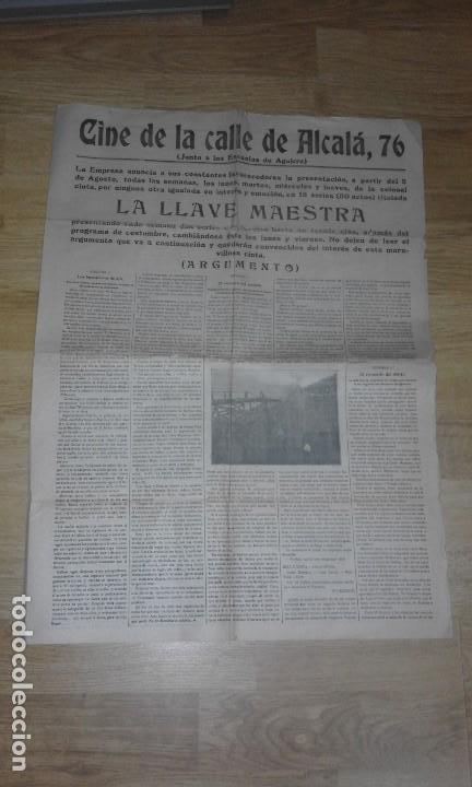 Cine: PROGRAMA DE LA LLAVE MAESTRA, UNA DE LAS PRIMERAS PEL&Iacute;CULAS EXPERIMENTALES PROYECTADAS EN ESPA&Ntilde;A - Foto 2