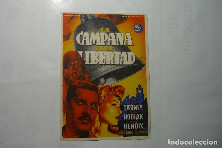 Cine: programa la campana de la libertad-gene tierney -publicidad - Foto 1