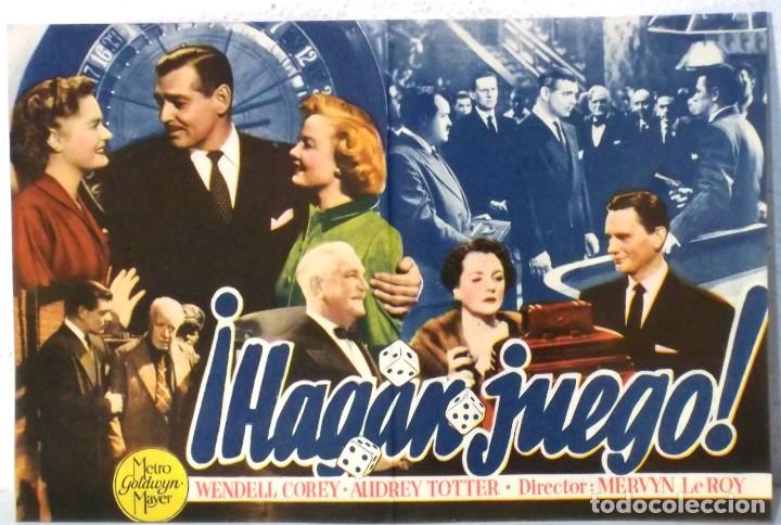 Cine: PROGRAMA DE CINE - HAGAN JUEGO - PUBLICIDAD CINES - - Foto 1