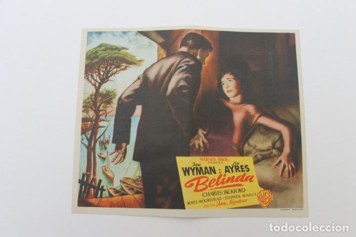 Cine: PROGRAMA DOBLE, BELINDA, MONUMENTAL CINEMA, MELILLA 1950 - Foto 1