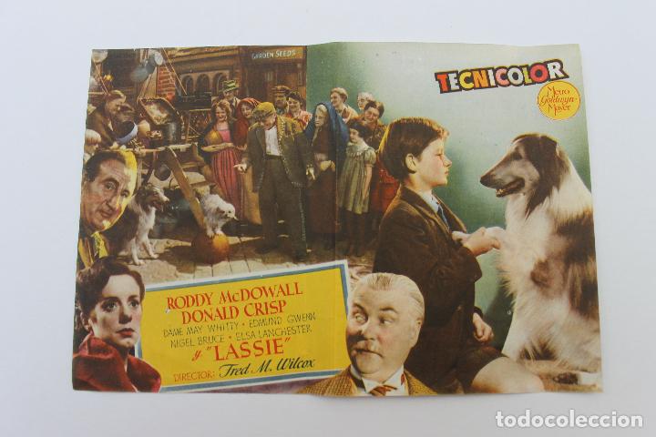 Cine: PROGRAMA DOBLE LA CADENA INVISIBLE, CINE PERELLO, MELILLA 1949 - Foto 2