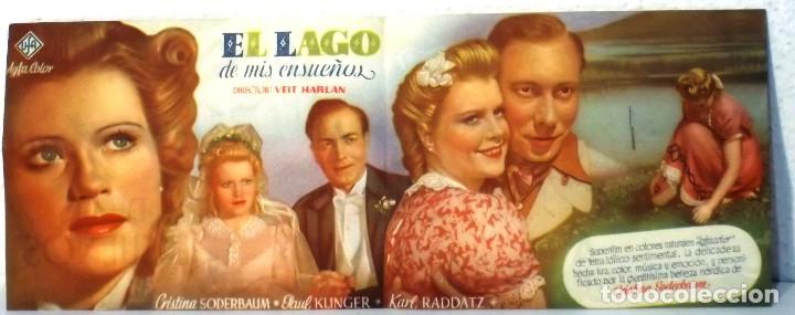 Cine: PROGRAMA DE CINE - EL LAGO DE MIS SUE&Ntilde;OS - PLEGADO - PUBLICIDAD CINES - COMPRA MINIMA 5&euro; - Foto 2