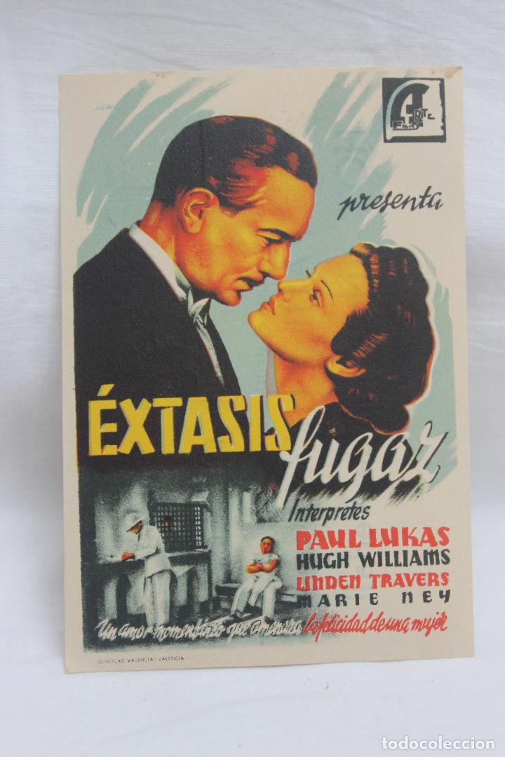 Cine: PROGRAMA EXTASIS FUGAZ, CON PUBLICIDAD - Foto 1