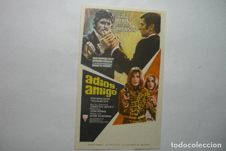 Cine: PROGRAMA ADIOS AMIGO -CHARLES BRONSON - Foto 1