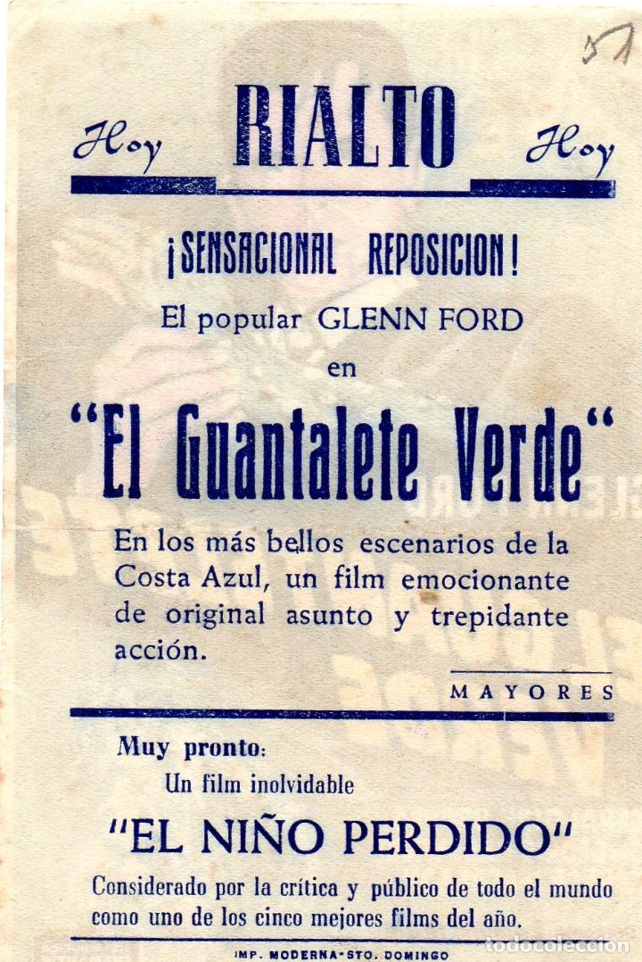 Cine: EL GUANTELETE VERDE - Foto 2