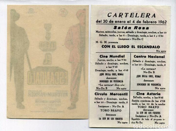 Cine: CON &Eacute;L LLEG&Oacute; EL ESC&Aacute;NDALO, con Robert Mitchum. - Foto 2