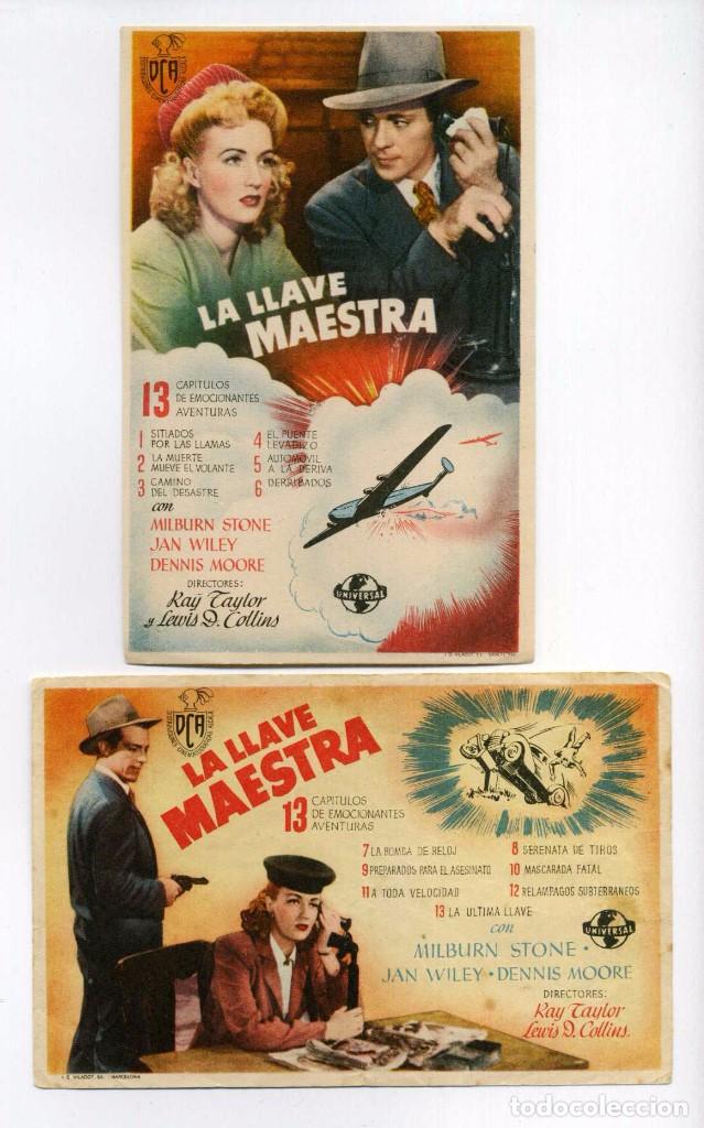 Cine: LA LLAVE MAESTRA, con Dennis Moore. S/I. - Foto 1