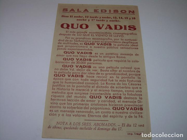 Cine: QUO VADIS. - Foto 2