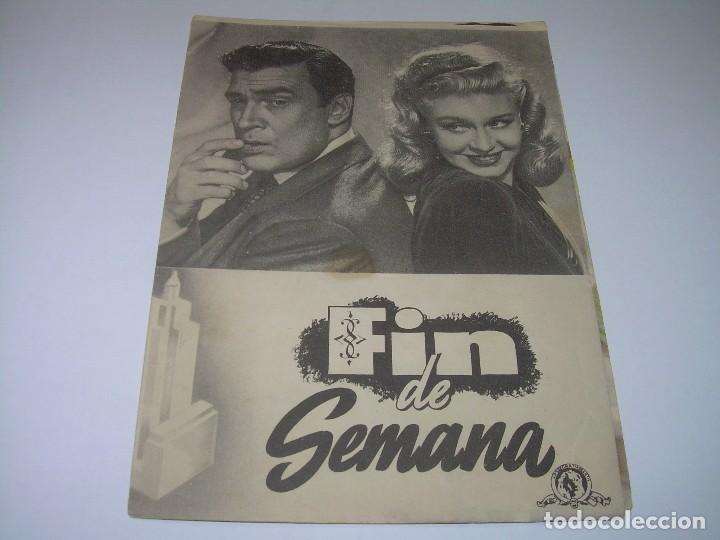 Cine: PROGRAMA DOBLE....FIN DE SEMANA. - Foto 1