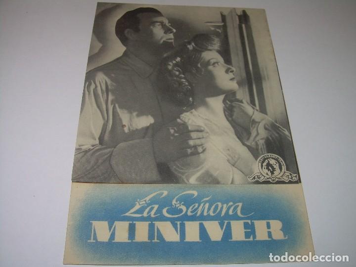 Cine: PROGRAMA DOBLE....LA SE&Ntilde;ORA MINIVER - Foto 1