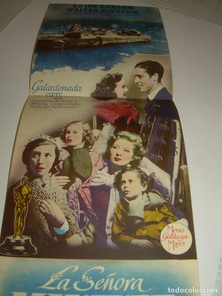 Cine: PROGRAMA DOBLE....LA SE&Ntilde;ORA MINIVER - Foto 2