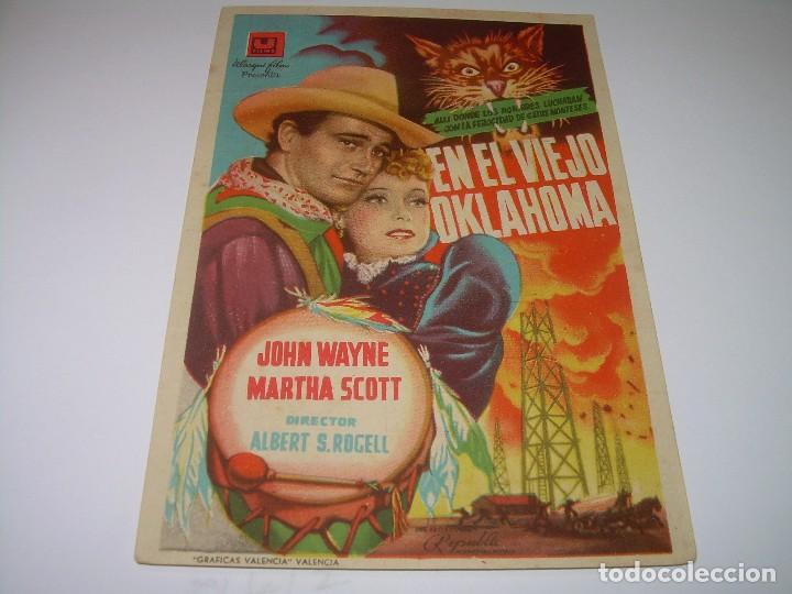 Cine: PROGRAMA DE CINE...EN EL VIEJO OKLAHOMA. - Foto 1