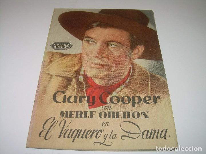 Cine: PROGRAMA DOBLE.....EL VAQUERO Y LA DAMA. - Foto 1