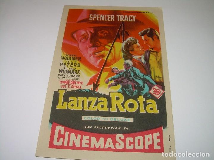 Cine: PROGRAMA DE CINE....LANZA ROTA. - Foto 1