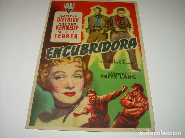 Cine: PROGRAMA DE CINE....ENCUBRIDORA. - Foto 1