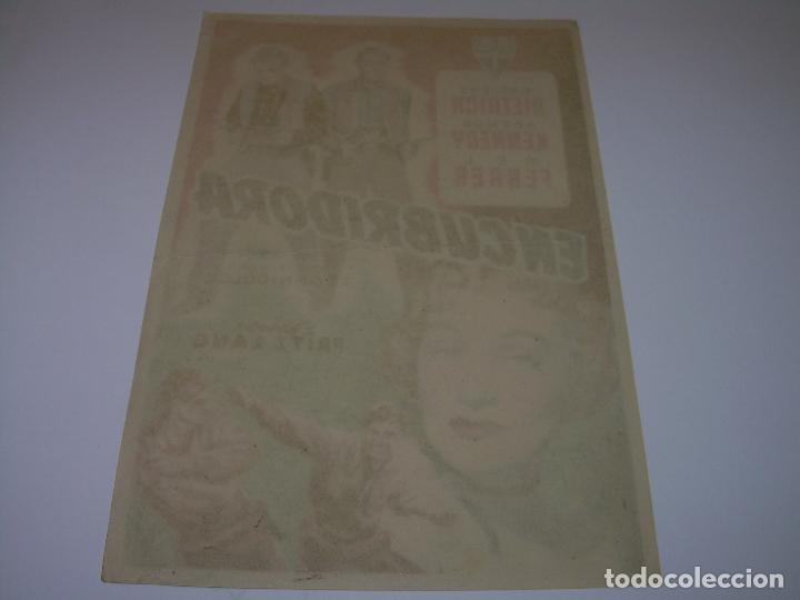 Cine: PROGRAMA DE CINE....ENCUBRIDORA. - Foto 2