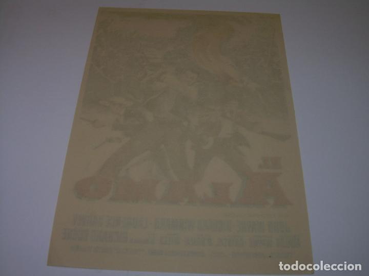 Cine: PROGRAMA DE CINE....EL ALAMO. - Foto 2