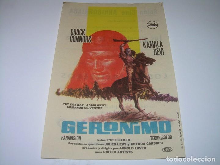 Cine: PROGRAMA DE CINE....GERONIMO. - Foto 1