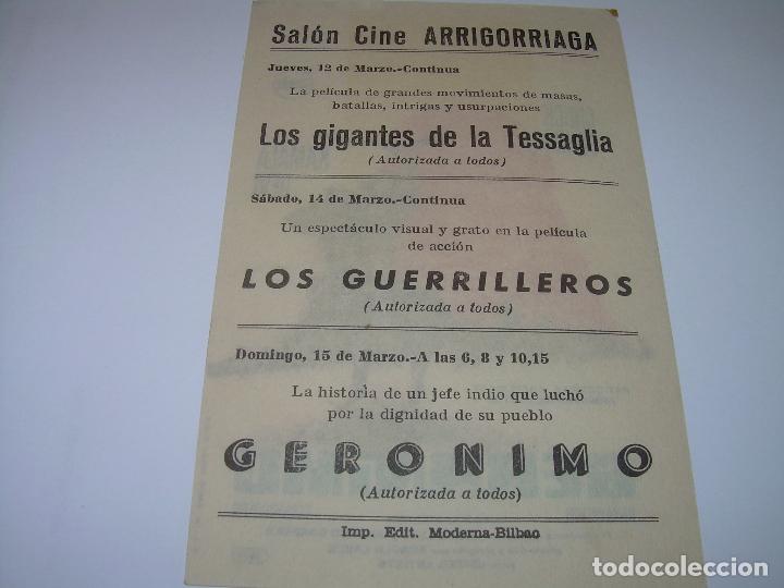 Cine: PROGRAMA DE CINE....GERONIMO. - Foto 2