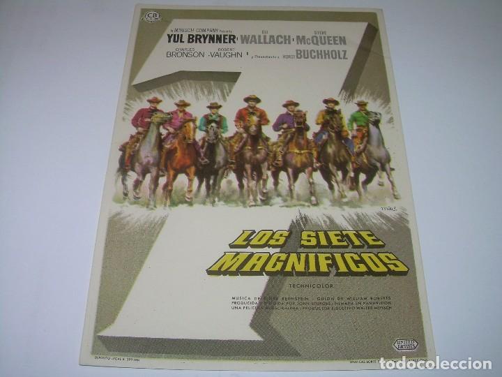 Cine: PROGRAMA DE CINE.....LOS SIETE MAGNIFICOS. - Foto 1