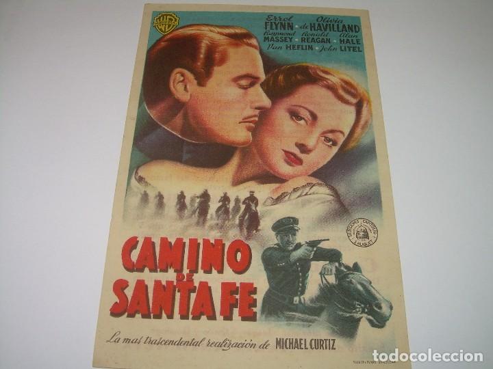 Cine: PROGRAMA DE CINE....CAMINO DE SANTA FE. - Foto 1