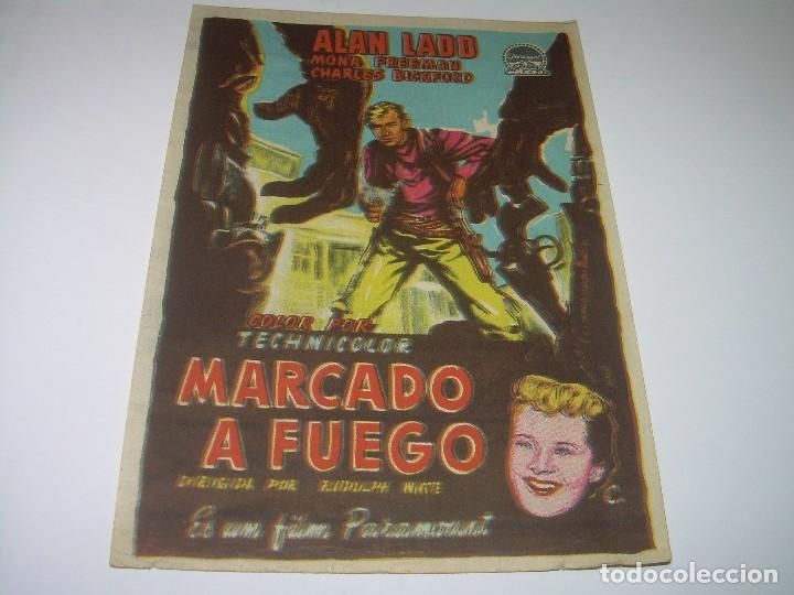 Cine: PROGRAMA DE CINE....MARCADO A FUEGO. - Foto 1