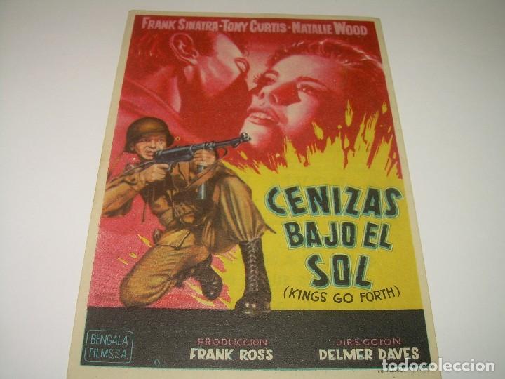 Cine: PROGRAMA DE CINE.....CENIZAS BAJO EL SOL. - Foto 1