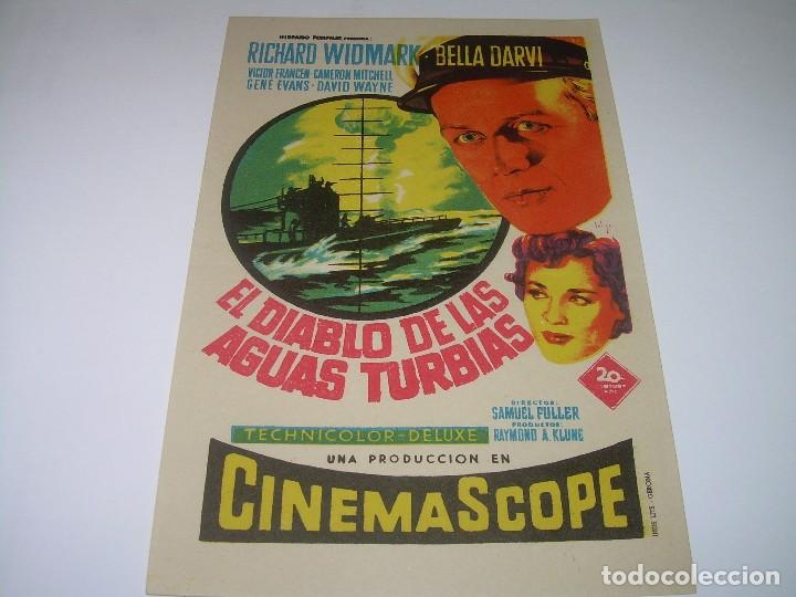 Cine: PROGRAMA DE CINE....EL DIABLO DE LAS AGUAS TURBIAS. - Foto 1
