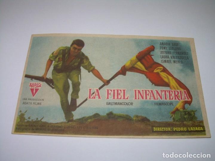 Cine: PROGRAMA DE CINE....LA FIEL INFANTERIA. - Foto 1