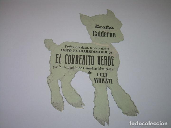 Cine: PROGRAMA...EL CORDERITO VERDE. - Foto 2