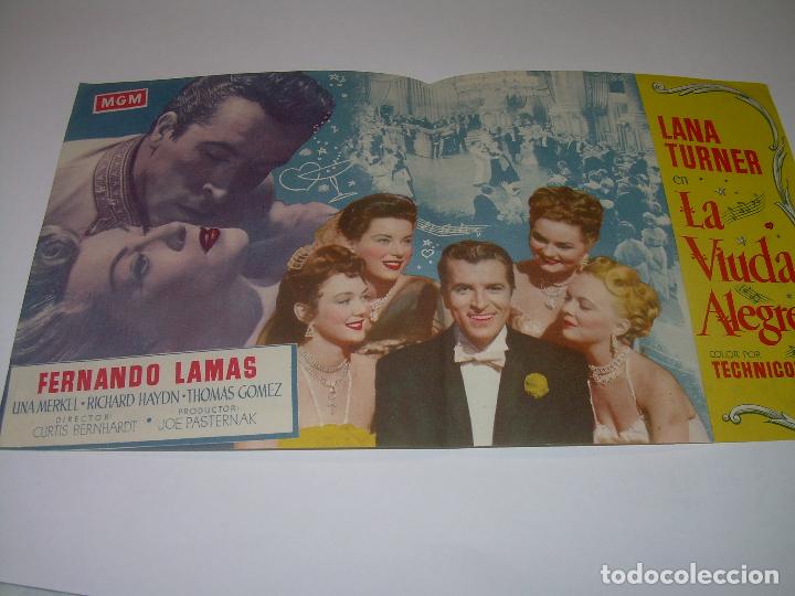 Cine: PROGRAMA DOBLE...LA VIUDA ALEGRE. - Foto 2