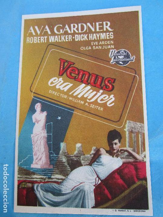 Cine: venus era  mujer , ava gardner  , cine roch , alca&ntilde;iz