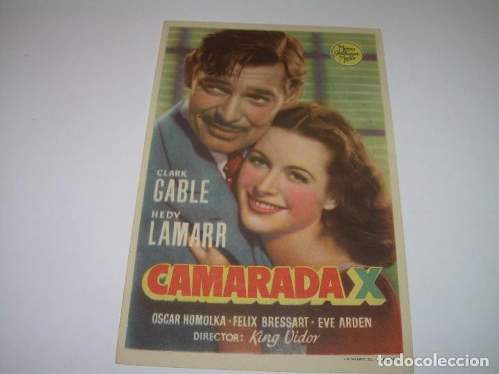  Flyers Publicitaires de films Anciens: PROGRAMA DE CINE....CAMARADA X.