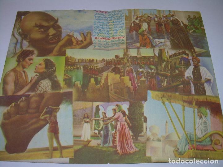 Cine: PROGRAMA DE CINE DOBLE....EL LADRON DE BAGDAD. - Foto 2