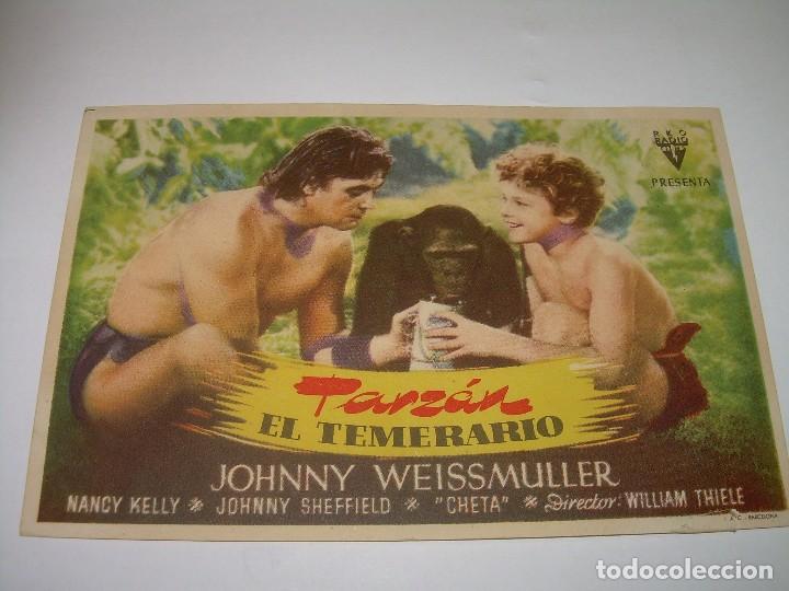 Cine: PROGRAMA DE CINE....TARZAN EL TEMERARIO. - Foto 1